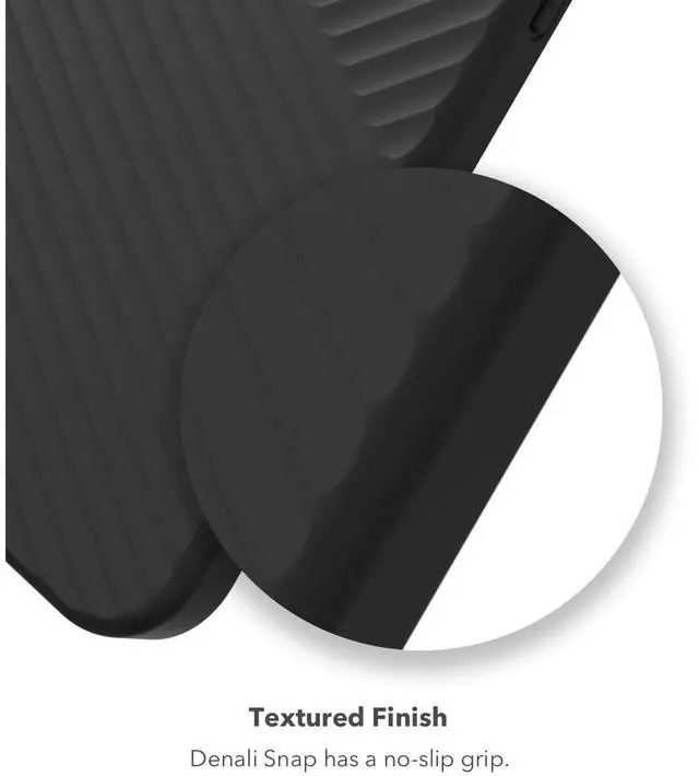 Alt view image 5 of 6 - ZAGG Denali Snap w/ Kickstand Case for Apple iPhone 15 - Black