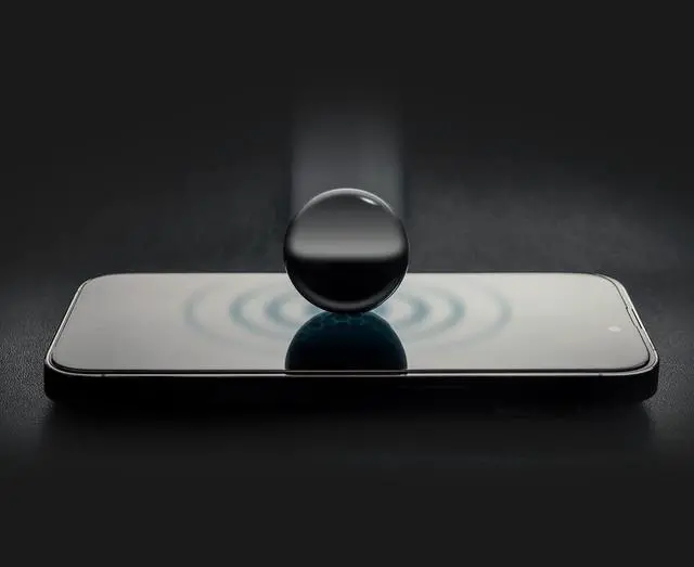 Alt view image 5 of 7 - BodyGuardz Apex Tempered Glass Screen Protector - iPhone 15/15 Pro