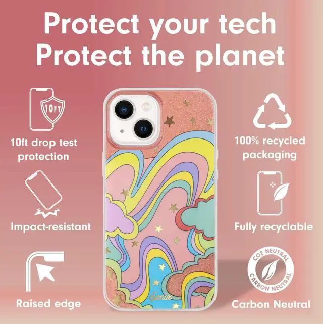 Alt view image 4 of 6 - Sonix Case for iPhone 15, 14, 13 | Compatible with MagSafe | 10ft Drop Tested | Illusion
