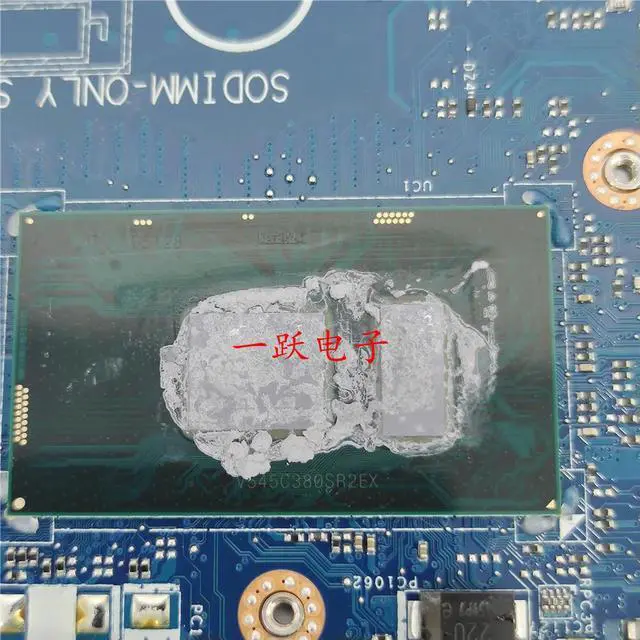 Alt view image 4 of 4 - Laptop Motherboard CN-096H02 LA-D071P for 5459 5559 5759 with SR2EX 4450U CPU Fully Tested to Work ly