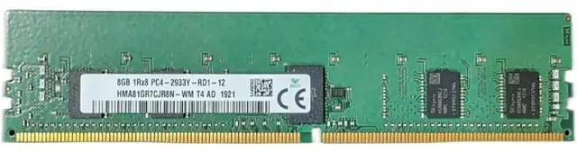 Alt view image 3 of 4 - 1 Pcs 8GB RAM 8G DDR4 2933MHz ECC REG RDIMM PC4-2933Y For SK Hynix Server Memory
