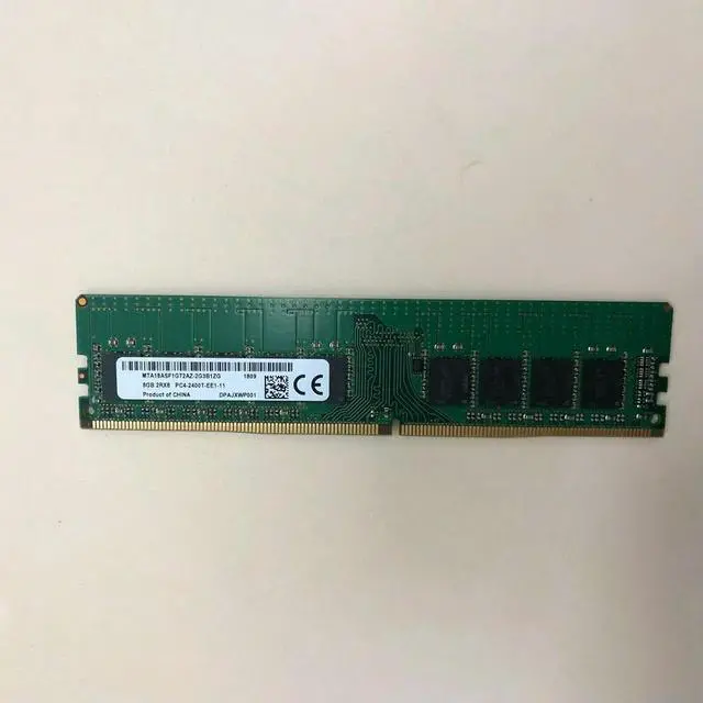 Main image of 1PCS 8G 8GB 2RX8 2400 PC4-2400T RAM For MT Server MemoryMTA18ASF1G72AZ-2G3B1ZG