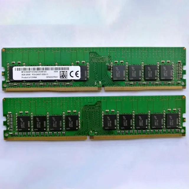 Alt view image 2 of 3 - 1PCS 8G 8GB 2RX8 2400 PC4-2400T RAM For MT Server MemoryMTA18ASF1G72AZ-2G3B1ZG