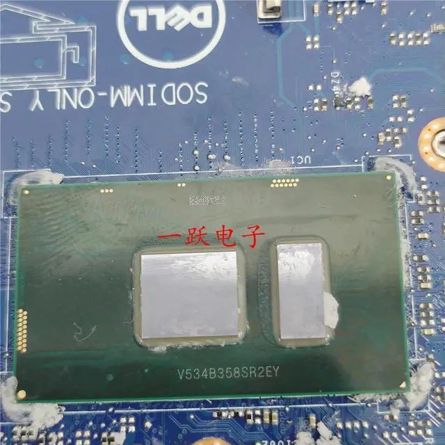 Alt view image 4 of 4 - Laptop Motherboard CN-0FV59D LA-D071P FOR 5459 5559 5759 WITH SR2EY I5-6200U CPU Fully tested and works ly