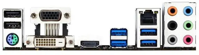 Alt view image 4 of 4 - Usedmotherboard GA-Z170-HD3 DDR3 has 4 DDR3 / DDR3L slots and supports 6th and 7th generation Core processors