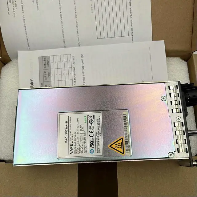 Alt view image 4 of 4 - AC Power Supply 350W For CloudEngine 6800 Series Switch Power Supply PAC-350WA-B80