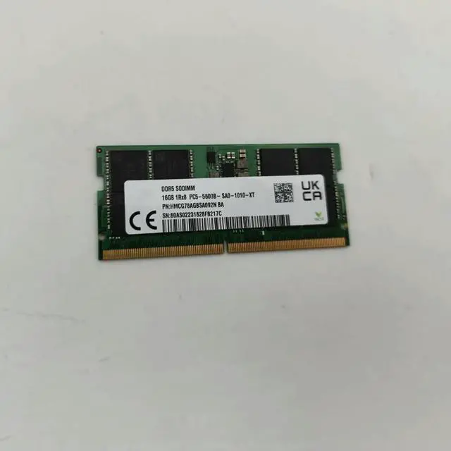Main image of 1PCS RAM 16GB 16G 1RX8 DDR5 5600B Notebook Memory For SK Hynix HMCG78AGBSA092N