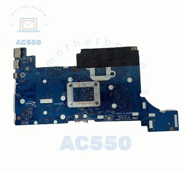 Alt view image 3 of 4 - Laptop motherboardL51988-601 LA-H325P For 15-DW with SR3RZ Pentium N5000 Fully tested, works ly
