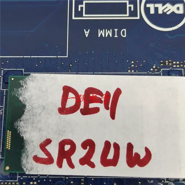 Alt view image 4 of 4 - Laptop motherboard CN-06682Y LA-D805P FOR5567 5767 with SR2UW i3-6006U Fully tested and works ly