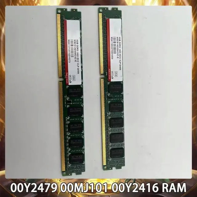 Main image of Server Memory V5020 V3700 2072 00Y2479 00MJ101 00Y2416 4GB DDR3 1600 ECC VLP RAM 0Y2479 0MJ101 0Y2416