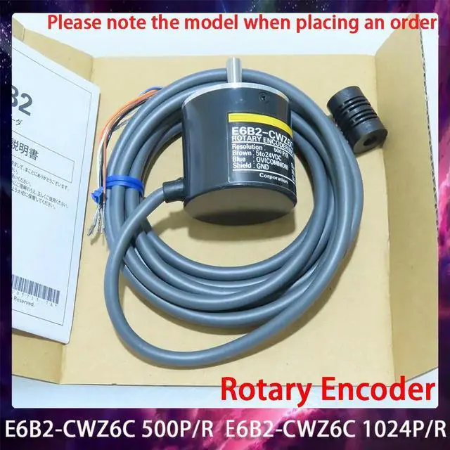 Alt view image 2 of 4 - E6B2-CWZ6C 500P/R E6B2-CWZ6C 1024P/R Rotary Encoder