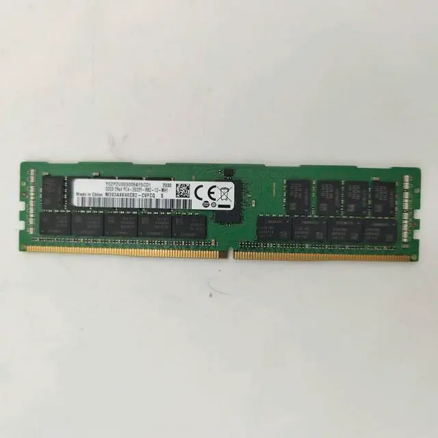 Alt view image 2 of 3 - 1PCS 32G 2RX4 PC4-2933Y REG ECC For Server Memory M393A4K40CB2-CVFCQ