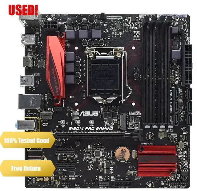 Main image of B150M PRO GAMING LGA 1151 B150 B150M Desktop PC Motherboard DDR4 64GBM.2 HDMI PCI-E 3.0