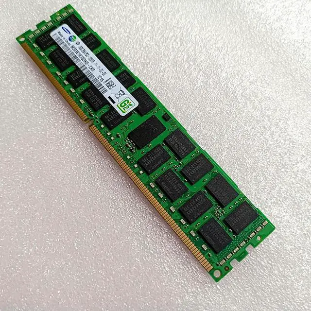 Alt view image 2 of 4 - 2 PCS 8GB DDR3 1600MHz ECC REG RAM For Server Memory 2RX4 PC3-12800R M393B1K70DH0-CK0 M393B1K70DH0