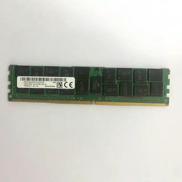 Alt view image 2 of 2 - 1PCS 32G 4RX4 PC4-2133P DDR4 For Micron Server Memory ECC REG
