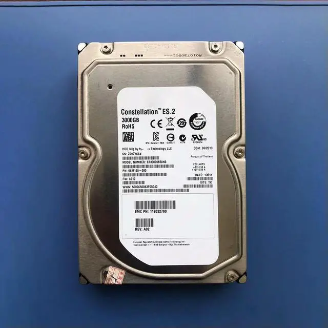 Alt view image 2 of 3 - ST33000650NS For Server Hard Disk 3T 7.2K SATA 3.5" Hard drive