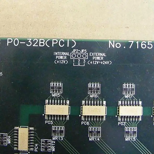 Alt view image 2 of 6 - For CONTEC Data Acquisition Card PO-32B(PCI) No.7165d