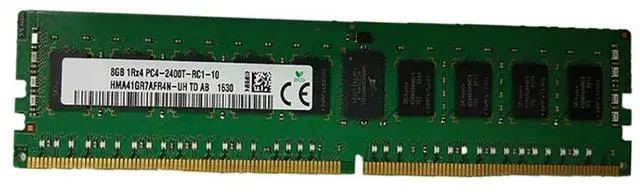 Alt view image 2 of 4 - RAM HMA41GR7AFR4N-UH For SK Hynix 8GB DDR4 2400MHz 1RX4 PC4-2400T RDIMM REG Server Memory
