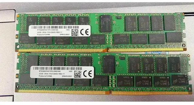 Main image of 1 Pcs For MT RAM 32G 32GB 2RX4 2666 PC4-2666V MTA36ASF4G72PZ-2G6D1QG DDR4 Memory