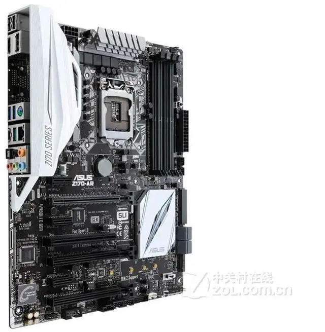Alt view image 3 of 4 - Z170-AR LGA 1151 DDR4 I3 I5 I7 USB3.0 USB3.1 64GB desktop motherboard