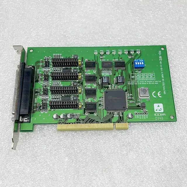 Alt view image 2 of 3 - 4 PORT RS-232/422/485 Data Capture Card For Advantech PCI-1612 REV A1 02-1/02-2/02-5