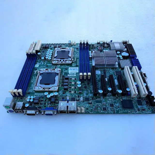 Alt view image 2 of 3 - DDR3 SATA2 PCI-E 2.0 Xeon processor 5600/5500 series For S Server Motherboard X8DTL-3