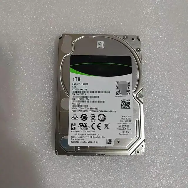 Alt view image 2 of 3 - ST1000NX0333 FOR Server Hard Disk 1T 7.2K SAS 2.5" 12G Hard Drive