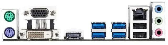 Alt view image 3 of 3 - UsedGA A320M S2HMotherboard Socket LGA 1151 DDR4 USB3.0 SATA3.0 VGA+DVI+HDMI