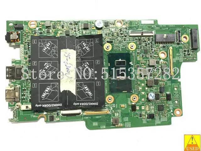 Main image of i5-6200U for Inspiron 13 7368 15 7569 X6C95 0X6C95 CN-0X6C95 w CPU 2.3GHz DDR4 USEDLaptop Motherboard