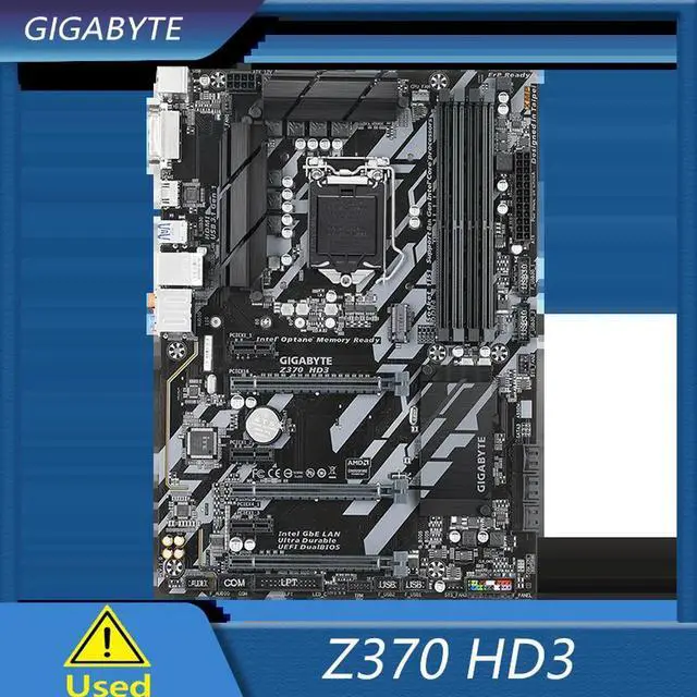 Main image of Z370 HD3LGA1151 DDR4 64GB Core i7/i5/i3 PCI-E 3.0 64GB Z370 Desktop mainboard