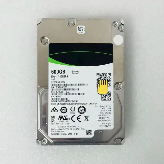 Alt view image 2 of 4 - HDD For ST600MP0006 Server Hard Disk 600G 15K SAS 2.5" 12Gb Hard Drive