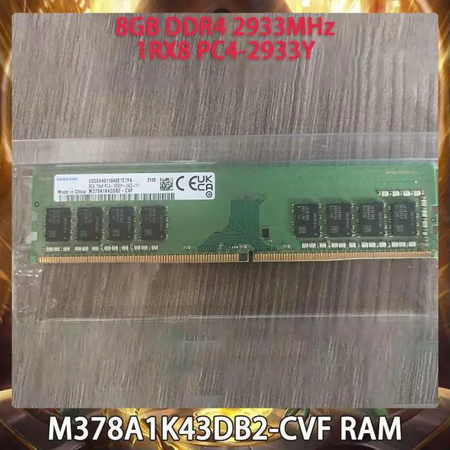 Main image of M378A1K43DB2-CVF M378A1K43DB2 RAM For 8GB DDR4 2933MHz 1RX8 PC4-2933Y Desktop Memory
