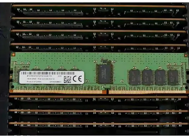 Alt view image 2 of 3 - 1PCS RAM 16GB 16G 2RX8 PC4-3200AA 3200 DDR4 ECC REG RDIMM For MT Memory