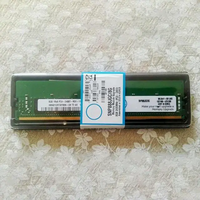 Alt view image 3 of 4 - 1Pcs SNP888JGC/8G 8GB DDR4 2400MHz PC4-19200 RAM For Server Memory