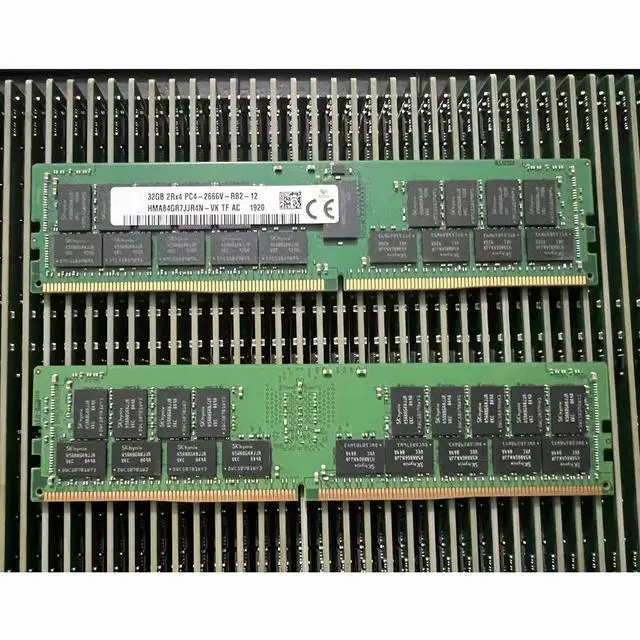 Alt view image 2 of 4 - 32GB DDR4 2666MHz ECC REG RAM For T5820 T7820 R7920 R430 R440 R530 R540 Server Memory