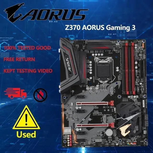 Main image of Z370Gaming 3 Motherboard Z370 LGA 1151 DDR4 ATX 2×M.2 HDMI