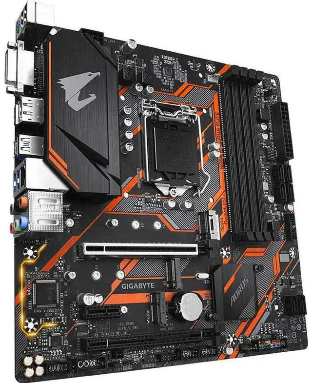Alt view image 2 of 3 - B365MELITE Micro ATX B365 M.2 SSD64G Double Channel Support 8 9 Gen LGA 1151 CPU Motherboard