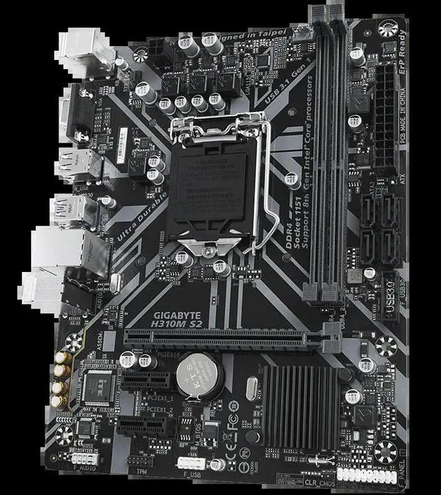 Alt view image 3 of 4 - PRIME H310M S2 motherboard supports LGA-1151 DDR4 2666MHz, SATA 6Gbps