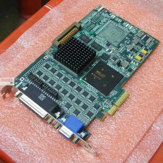 Alt view image 3 of 3 - For MATROX PCI-E MORPHIS QXT image capture card MORQ/16VD Y7250-00 Rev.A