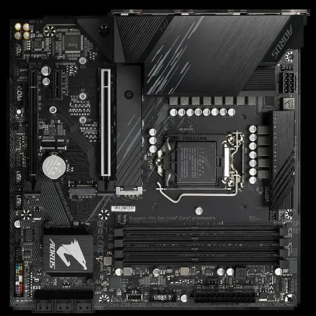 Alt view image 4 of 4 - B560MELITE LGA 1200 Micro ATX B560 DDR4 128G SATA M.2