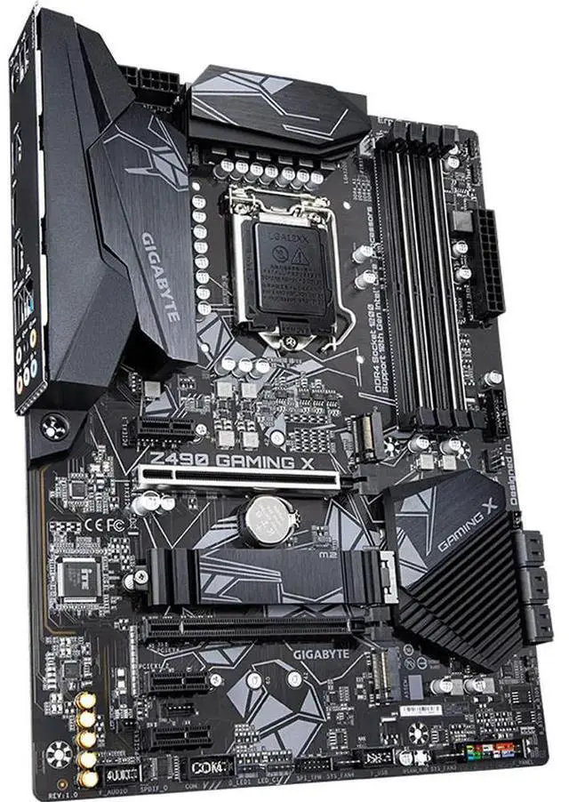 Alt view image 3 of 4 - GA Z490 Gaming X Motherboard LGA 1200 Z490 Desktop Mainboard Support i3 i5 i7 10400F 10400 10100F 10700K