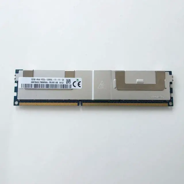 Alt view image 3 of 4 - 1Pcs For H3C R390 R590 B590 Server Memory 32G DDR3 1600 ECC REG DDR3L 32GB RAM For