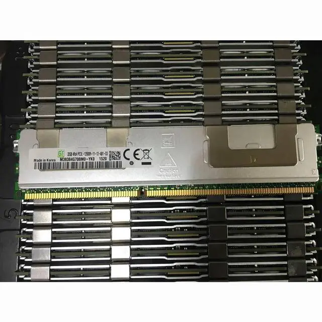 Alt view image 2 of 4 - 1Pcs For H3C R390 R590 B590 Server Memory 32G DDR3 1600 ECC REG DDR3L 32GB RAM For
