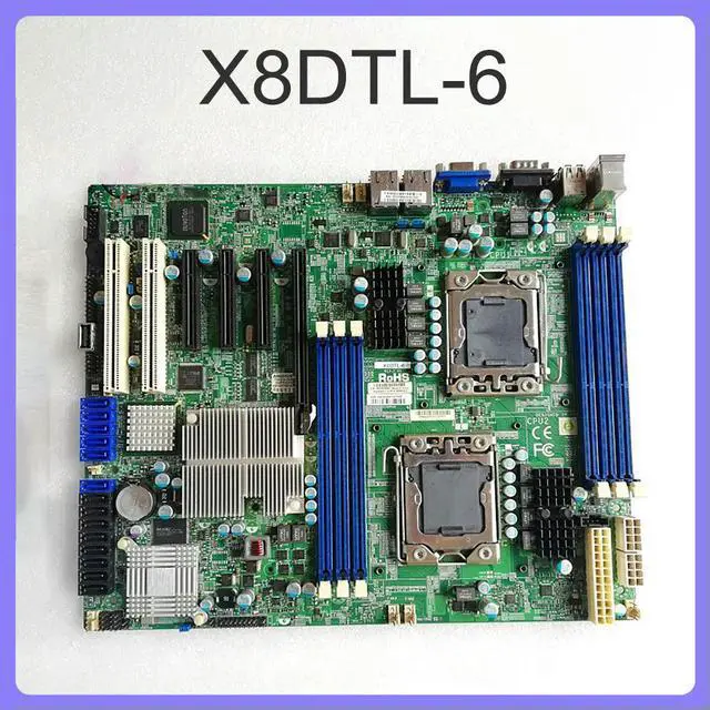 Main image of DDR3 SATA2 PCI-E 2.0Supports Xeon Processor 5600/5500 Series For S Server Motherboard X8DTL-6
