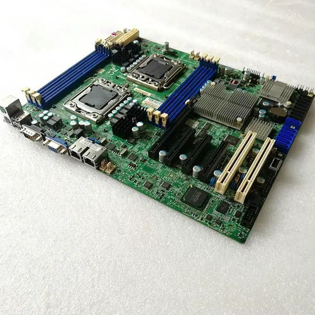 Alt view image 2 of 3 - DDR3 SATA2 PCI-E 2.0Supports Xeon Processor 5600/5500 Series For S Server Motherboard X8DTL-6