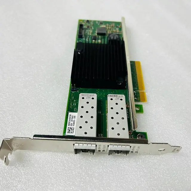 Alt view image 3 of 3 - For X710-DA2 Dual 10 Gigabit Fiber Optic Network Card 81Y3522 7ZT7A00537 01DA902