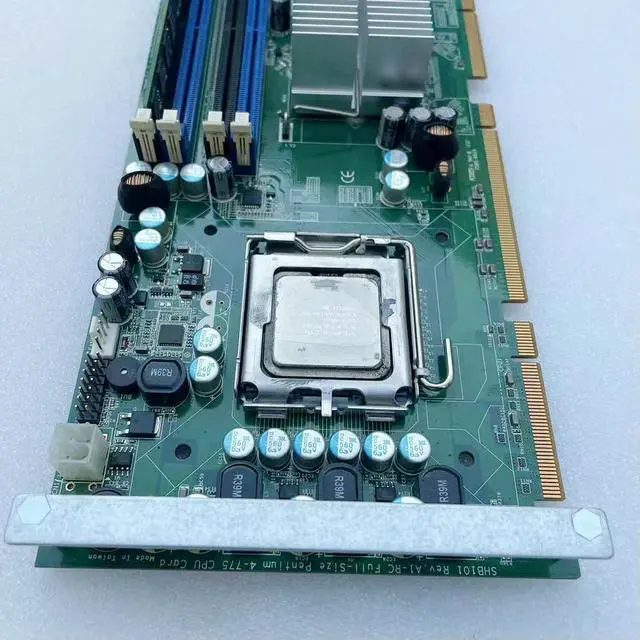 Alt view image 3 of 4 - For Axiomtek Industrial Computer Motherboard SHB101 Rev. A1-RC