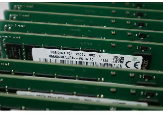 Alt view image 4 of 4 - 1 Pcs For SK Hynix HMA84GR7JJR4N-VK 32GB DDR4 2666MHz ECC REG RAM 2RX4 PC4-2666V Memory 2666