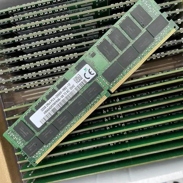 Alt view image 4 of 4 - HMA84GR7MFR4N-VK RAM For SK Hynix 32GB DDR4 2666MHz ECC REG 2RX4 Server Memory Works ly Fast Ship