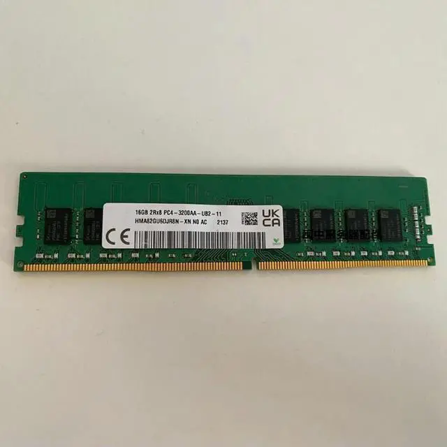 Alt view image 4 of 4 - HMA82GU6DJR8N-XN RAM For SK Hynix 16GB DDR4 3200MHz PC4-3200AA Desktop Memory